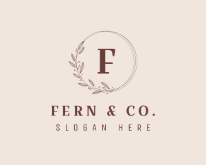 Floral Fashion Boutique Studio logo design