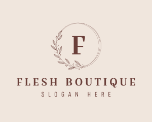 Floral Fashion Boutique Studio logo design