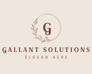 Floral Fashion Boutique Studio logo design