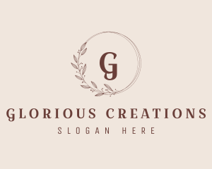 Floral Fashion Boutique Studio logo design