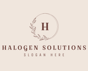 Floral Fashion Boutique Studio logo design