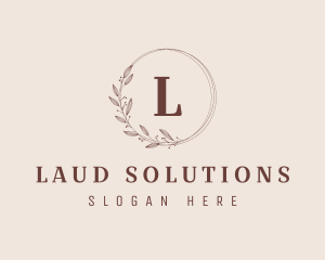 Floral Fashion Boutique Studio logo design