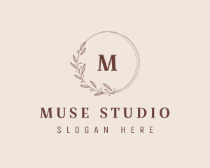 Floral Fashion Boutique Studio logo design