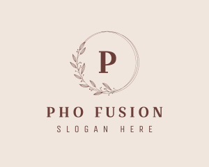 Floral Fashion Boutique Studio logo design