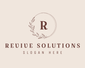 Floral Fashion Boutique Studio logo design