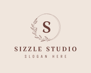 Floral Fashion Boutique Studio logo design