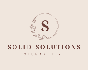 Floral Fashion Boutique Studio logo design