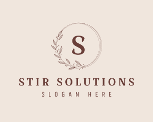 Floral Fashion Boutique Studio logo design