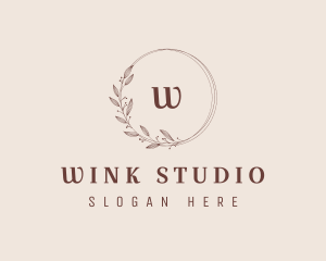 Floral Fashion Boutique Studio logo design