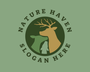 Wild Buck Nature logo design