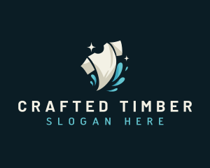 Clean Shirt Laundry logo design