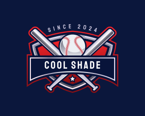 Baseball Sports League logo design