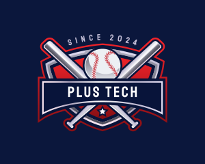 Baseball Sports League logo design