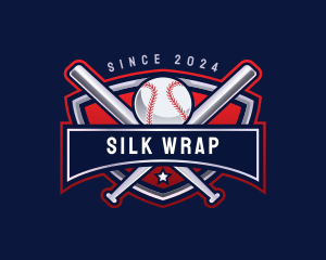 Baseball Sports League logo design