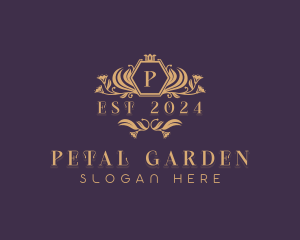 Floral Wedding Event logo design