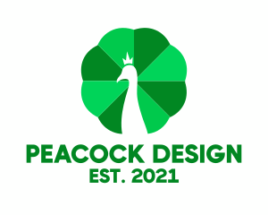 Irish Peacock Clover logo