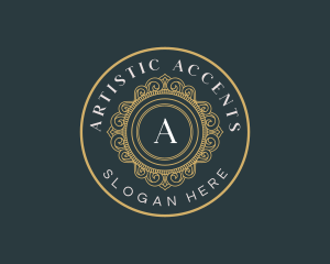 Luxury Elegant Ornament logo design