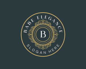 Luxury Elegant Ornament logo design