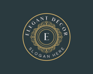 Luxury Elegant Ornament logo design