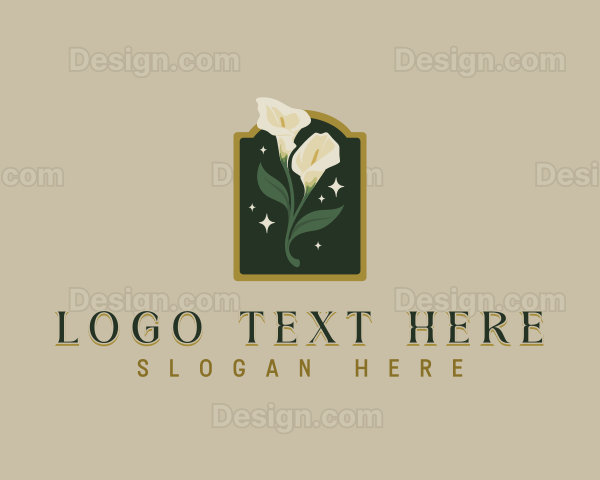 Philippine Botanical Flower Logo