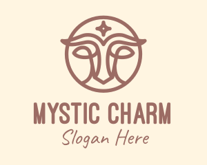 Mystical Goat Line logo design