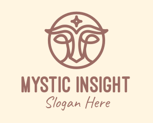 Mystical Goat Line logo design