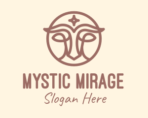 Mystical Goat Line logo design