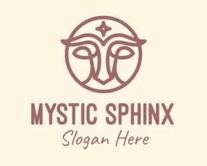 Mystical Goat Line logo design