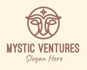 Mystical Goat Line logo design