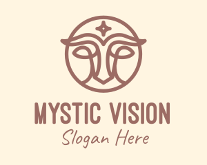 Mystical Goat Line logo design