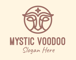 Mystical Goat Line logo design