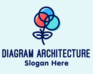 Botanical Flower Rings logo