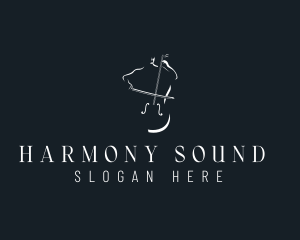 Cello Musician Instrument logo