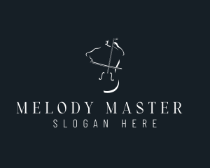 Cello Musician Instrument logo