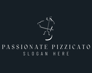 Cello Musician Instrument logo