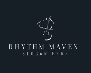 Cello Musician Instrument logo