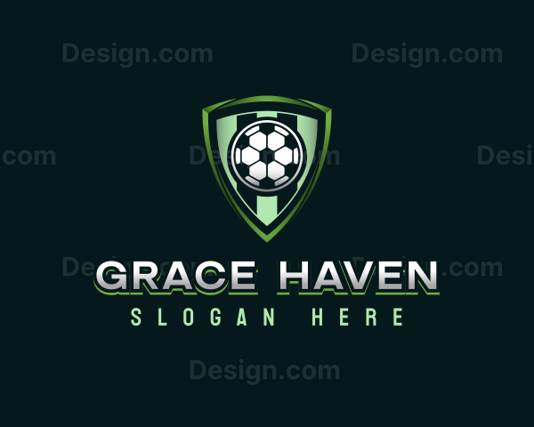 Soccer Sport League Logo