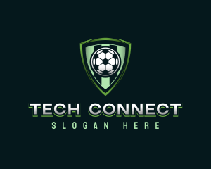 Soccer Sport League Logo