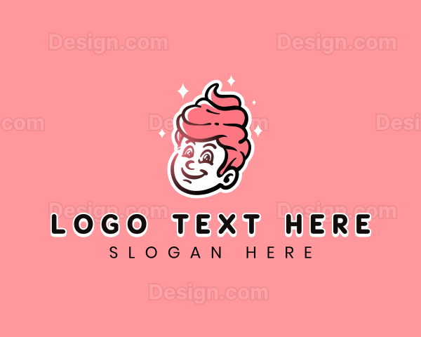 Sweet Ice Cream Boy Logo