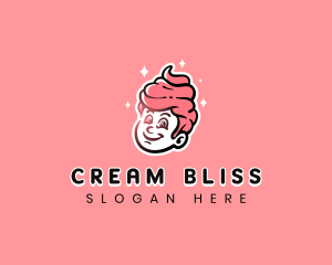 Sweet Ice Cream Boy logo design