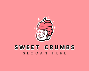 Sweet Ice Cream Boy logo design