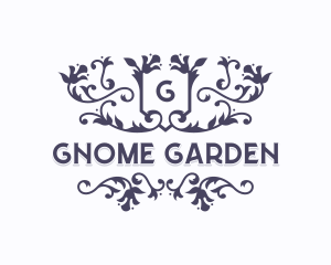 Floral Garden Boutique logo design