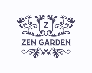 Floral Garden Boutique logo design