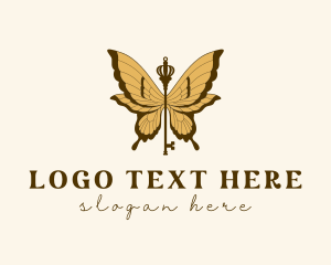 Luxury Butterfly Key logo