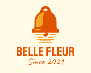 Orange Bell Ringer  logo design