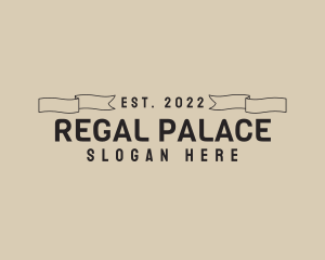 Regal Ribbon Stylist logo design