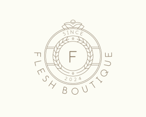 Upscale Crown Boutique logo design