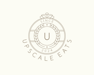 Upscale Crown Boutique logo design