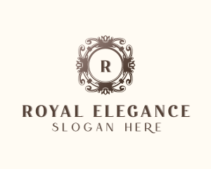 Wedding Royal Shield logo design