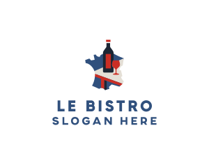 French Wine Tasting  logo